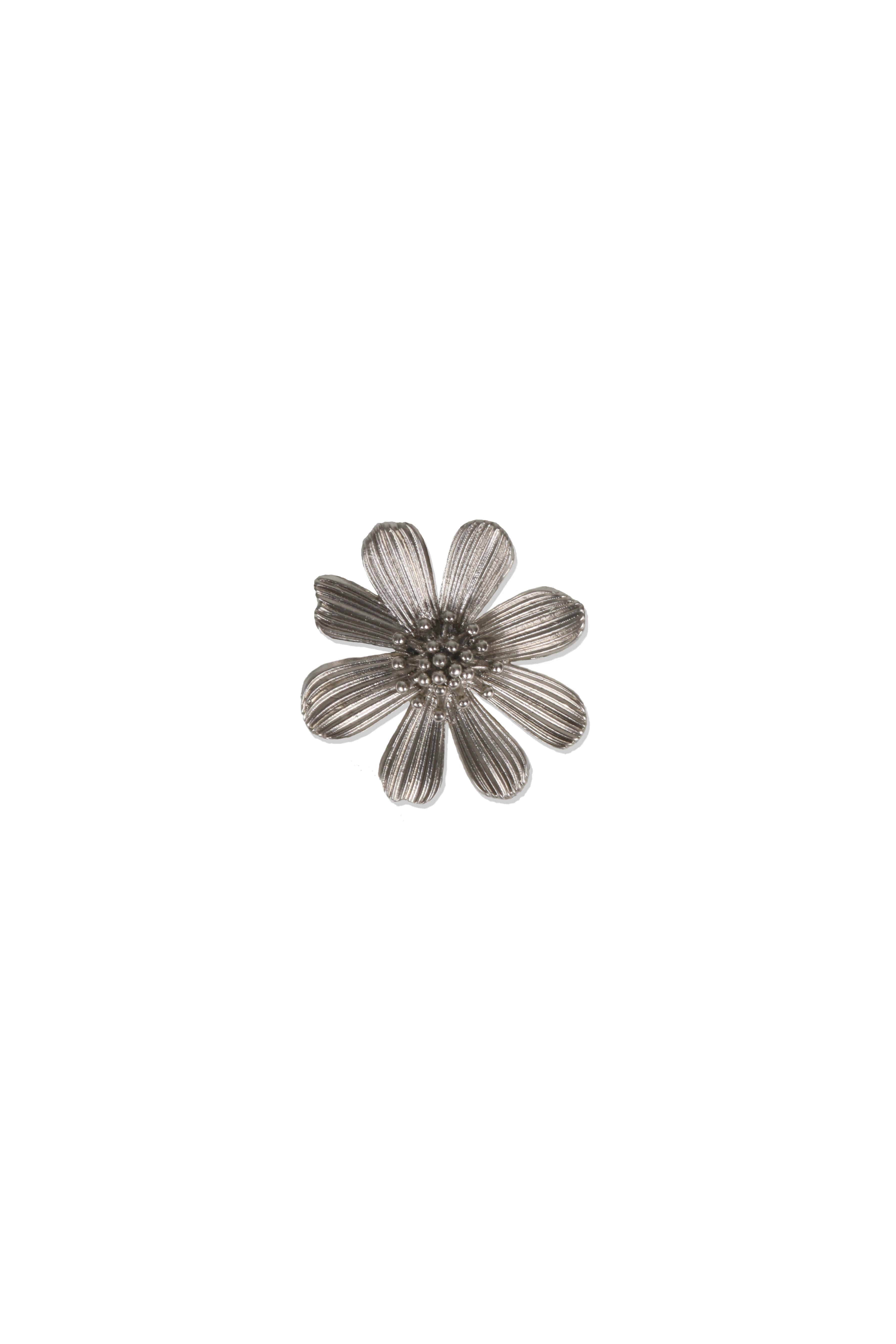 Flower Metal Brooch (3차 재입고)