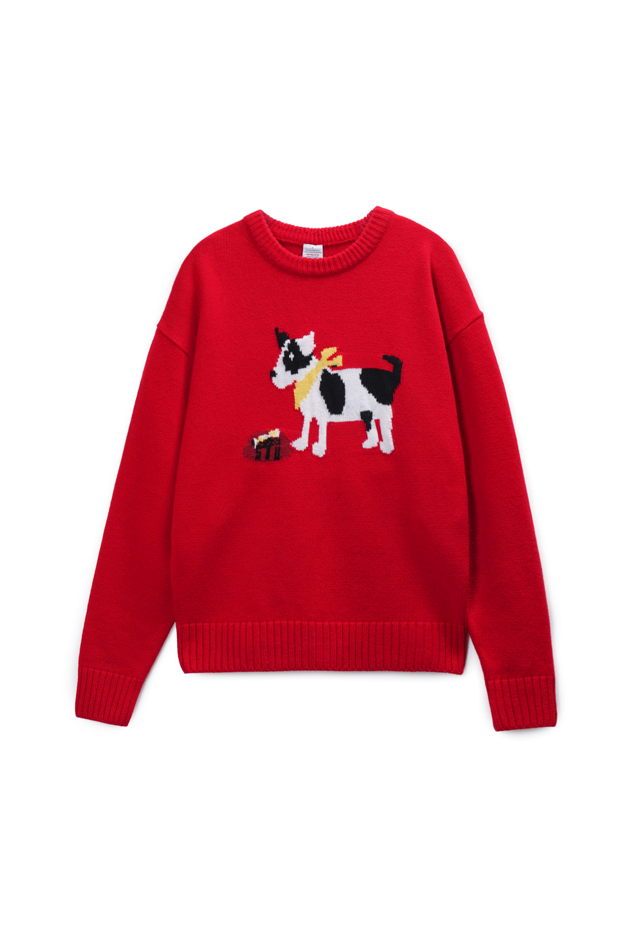 Fox Terrier Knit Red